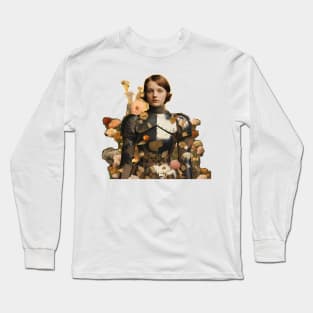 Divine Feminine Energy Woman Art Long Sleeve T-Shirt